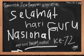 selamat hari guru Nasional 